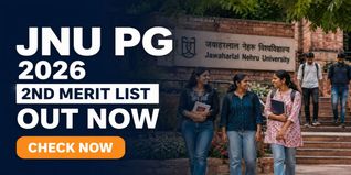 JNU PG Second Merit List 2026 Released; Check Last Date to Confirm Admission